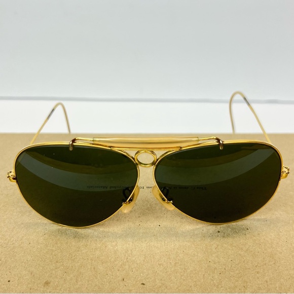 Vintage B&L USA Ray Ban Shooter mit Sportbügel - Picture 1 of 10